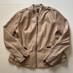 G.I.L.I. Tan Leather Jacket